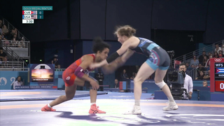 Sarah Hildebrandt wrangles another wrestling gold for Team USA | Paris Olympics | NBC Sports