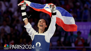 Panipak Wongpattanakit clutch in three round thriller to win gold | Paris Olympics | NBC Sports