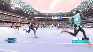 Kenny Bednarek sprints into men's 200m final with easy semifinal victory | Paris Olympics