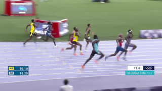 Kenny Bednarek sprints into men's 200m final with easy semifinal victory | Paris Olympics