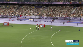 Quincy Hall DIGS DEEP in comeback win to take 400m gold medal | Paris Olympics | NBC Sports