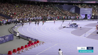 Quincy Hall DIGS DEEP in comeback win to take 400m gold medal | Paris Olympics | NBC Sports