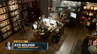 Noah Lyles' 100m win was a matter of inches between gold and silver | Dan Patrick Show | NBC Sports