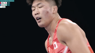 Japan's Kusaka Nao brings home gold in men's Greco-Roman 77kg class | Paris Olympics | NBC Sports
