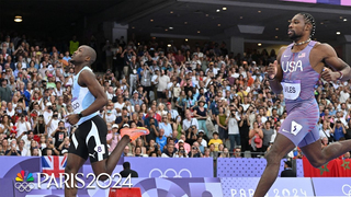 Noah Lyles coasts into 200m final after strong semifinal run | Paris Olympics | NBC Sports