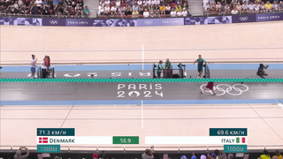 Italy beats out Denmark for cycling track men's team pursuit bronze | Paris Olympics | NBC Sports