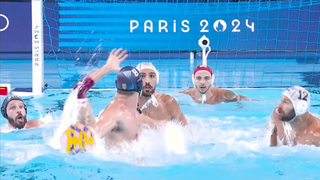 Nikola Jaksic scores LAST-SECOND GOAL to send Serbia to water polo semifinals | Paris Olympics