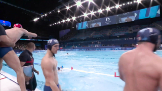 Nikola Jaksic scores LAST-SECOND GOAL to send Serbia to water polo semifinals | Paris Olympics
