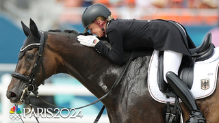 Jessica von Bredow-Werndl Tops Dressage Qualifiers with Final Run Triumph at Paris Olympics