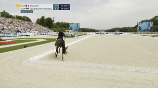 Jessica von Bredow-Werndl Tops Dressage Qualifiers with Final Run Triumph at Paris Olympics