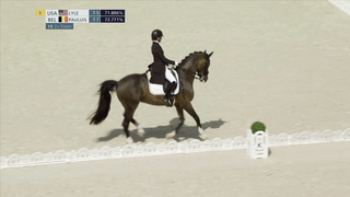 Belgium's Larissa Pauluis Shines with Strong Routine on Day 1 of Dressage at Paris Olympics