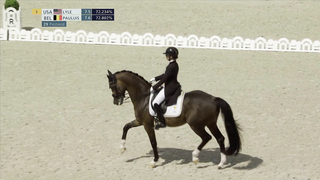Belgium's Larissa Pauluis Shines with Strong Routine on Day 1 of Dressage at Paris Olympics