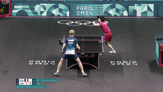 LeBRONZE! Felix Lebrun Guides France to Men's Team Table Tennis Bronze at Paris Olympics