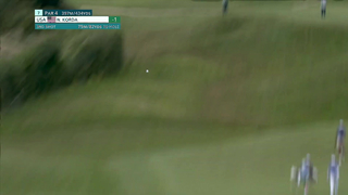 Nelly Korda Nails Stunning 82-Yard Birdie from the Rough in Round 3 at Paris Olympics