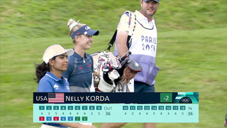 Nelly Korda Nails Stunning 82-Yard Birdie from the Rough in Round 3 at Paris Olympics