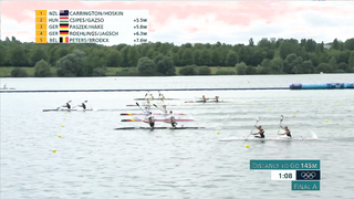 Lisa Carrington Poised for Historic Feat Following K-2 500m Gold at Paris Olympics