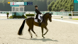 Great Britain, Denmark, Germany Lead Individual Dressage on Day 2 | Paris Olympics
