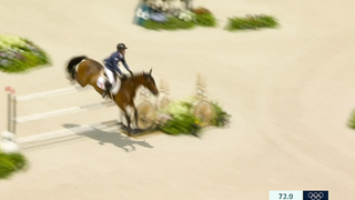Equestrian Team Jumping Navigates Challenging Course at Château de Versailles | Paris Olympics