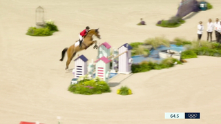 Equestrian Team Jumping Navigates Challenging Course at Château de Versailles | Paris Olympics