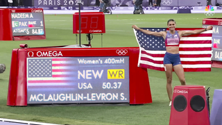 Sydney McLaughlin-Levrone Unstoppable in World Record 400m Hurdles at Paris Olympics