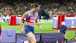 Sydney McLaughlin-Levrone attacks own world record for unprecedented gold medal | Paris Olympics