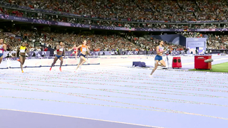 Sydney McLaughlin-Levrone attacks own world record for unprecedented gold medal | Paris Olympics