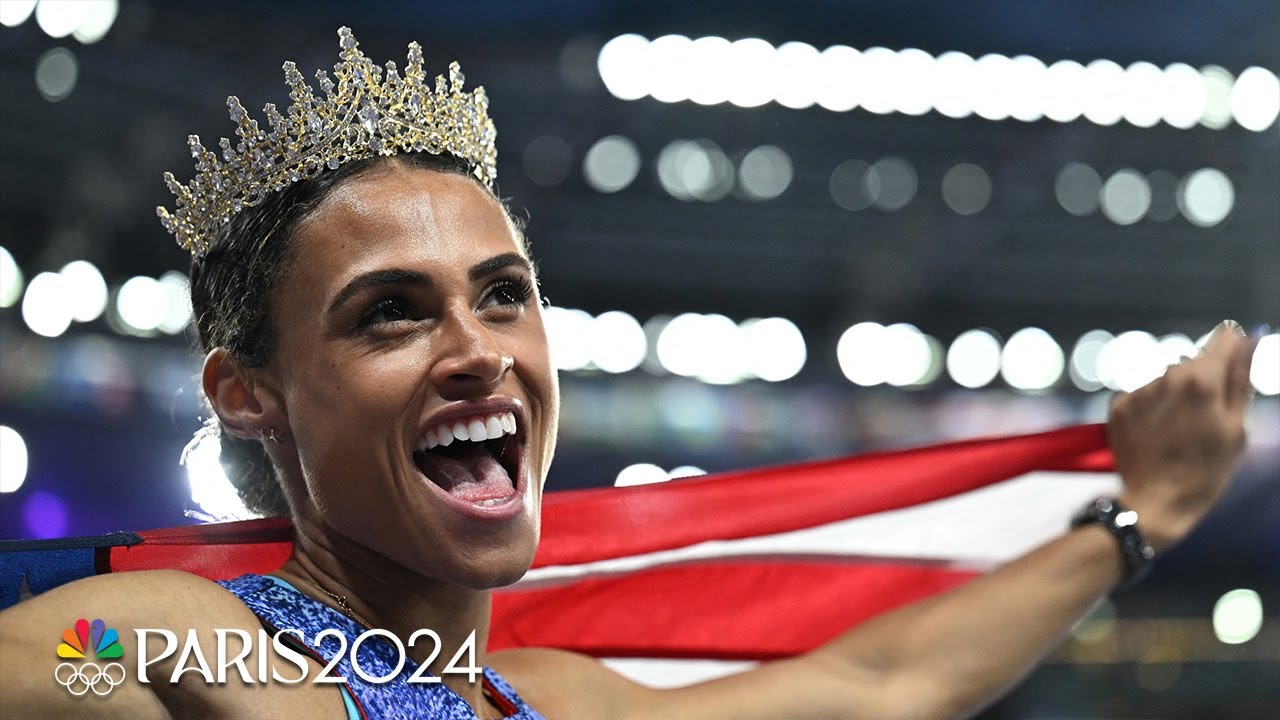 Sydney McLaughlin-Levrone attacks own world record for unprecedented gold medal | Paris Olympics