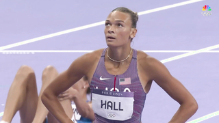Anna Hall Battles Through Day One of Heptathlon at Paris Olympics