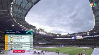 Anna Hall Battles Through Day One of Heptathlon at Paris Olympics