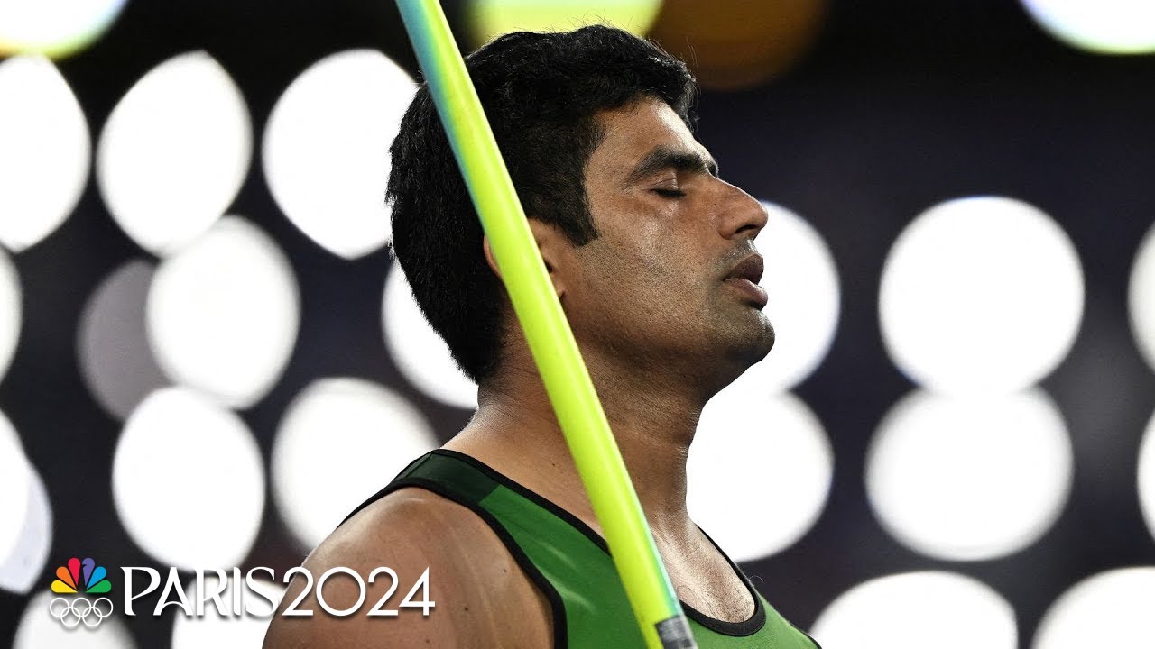 Arshad Nadeem Soars to Victory: Pakistan's Historic Javelin Gold at Paris Olympics