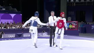 Ulugbek Rashitov Triumphs Over Zaid Kareem for Featherweight Taekwondo Gold | Paris Olympics