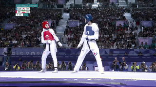 South Korea's Kim Dominates Kiyanichandeh to Win Women's Featherweight Taekwondo Gold at Paris Olympics