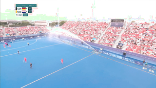 WATCH OUT Water Cannon Interrupts Gold Medal Match Mid-Game at Paris Olympics