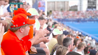 WATCH OUT Water Cannon Interrupts Gold Medal Match Mid-Game at Paris Olympics