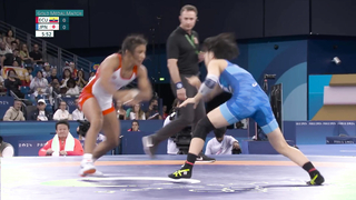 Fuijinami Akari Dominates Lucila Yamileth Yepez Guzman to Win 53kg Gold at Paris Olympics