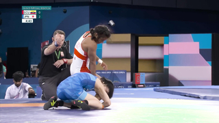 Fuijinami Akari Dominates Lucila Yamileth Yepez Guzman to Win 53kg Gold at Paris Olympics