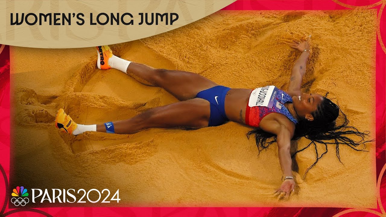 Tara Davis-Woodhall Leaps to Gold in Long Jump, Leading Team USA at Paris Olympics