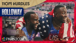 Grant Holloway Triumphs in Men's 110m Hurdles; Daniel Roberts Secures Silver at Paris Olympics
