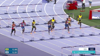 Grant Holloway Triumphs in Men's 110m Hurdles; Daniel Roberts Secures Silver at Paris Olympics