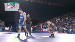 Bulgaria's Novikov Triumphs Over Iran's Mohmadipiani to Win Greco-Roman 87kg Gold at Paris Olympics