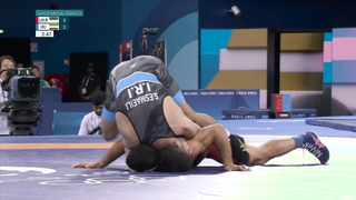 Iran's Saeid Esmaeili Claims Greco-Roman 67kg Gold in Stunning Olympic Debut"