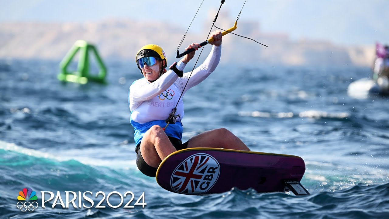 Eleanor Aldridge Soars to Gold in Women's Kiteboarding for Great Britain at Paris Olympics