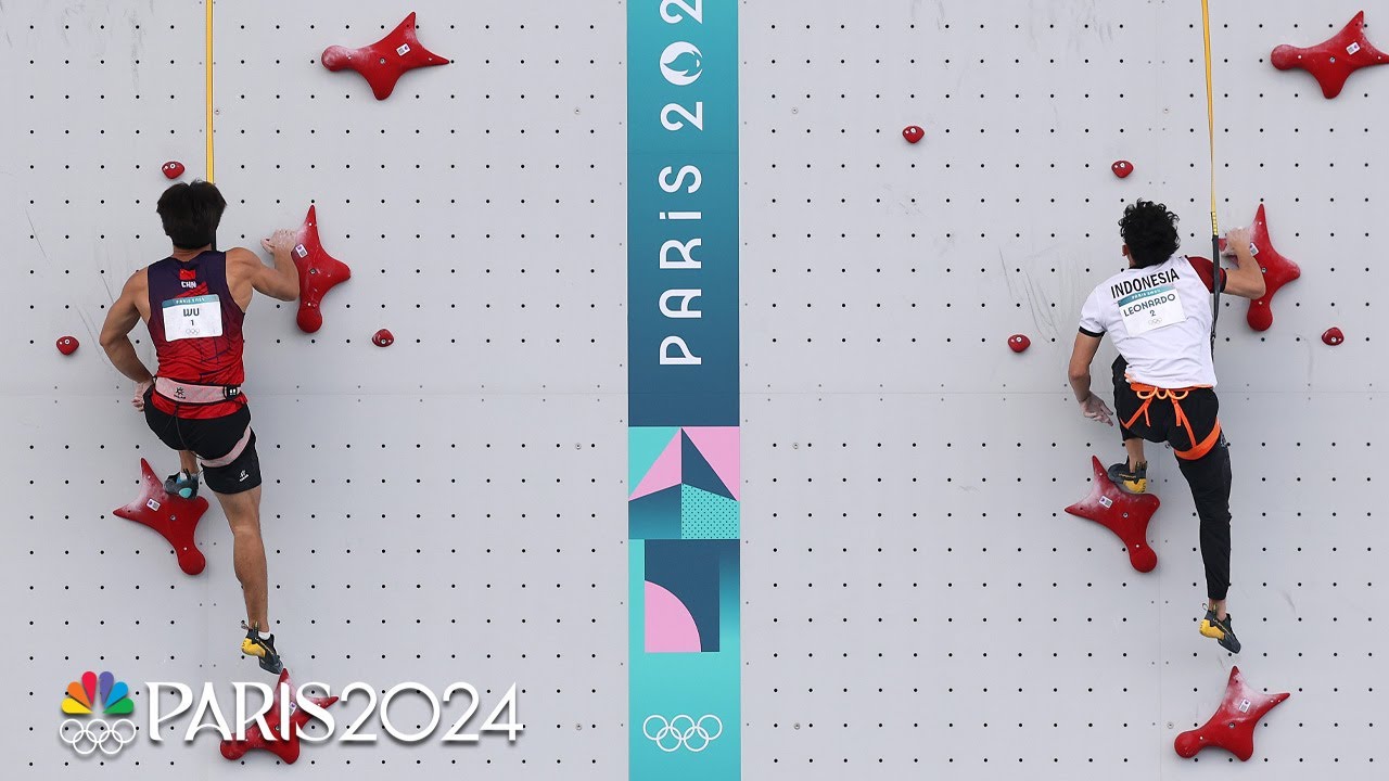 Men's Speed Climbing Final Decided by 0.02 Seconds: USA's Sam Watson Clinches Bronze at Paris Olympics