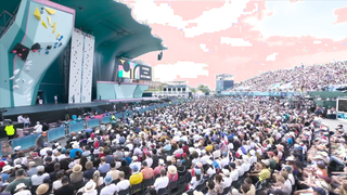 Sam WatsonStakes Claims Bronze and Sets New World Record in Speed Climbing at Paris Olympics