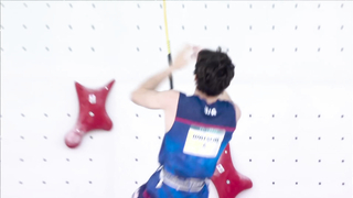 Sam WatsonStakes Claims Bronze and Sets New World Record in Speed Climbing at Paris Olympics