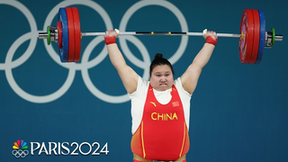 China's Li Wenwen Dominates Women's +81kg Final to Win Weightlifting Gold at Paris Olympics