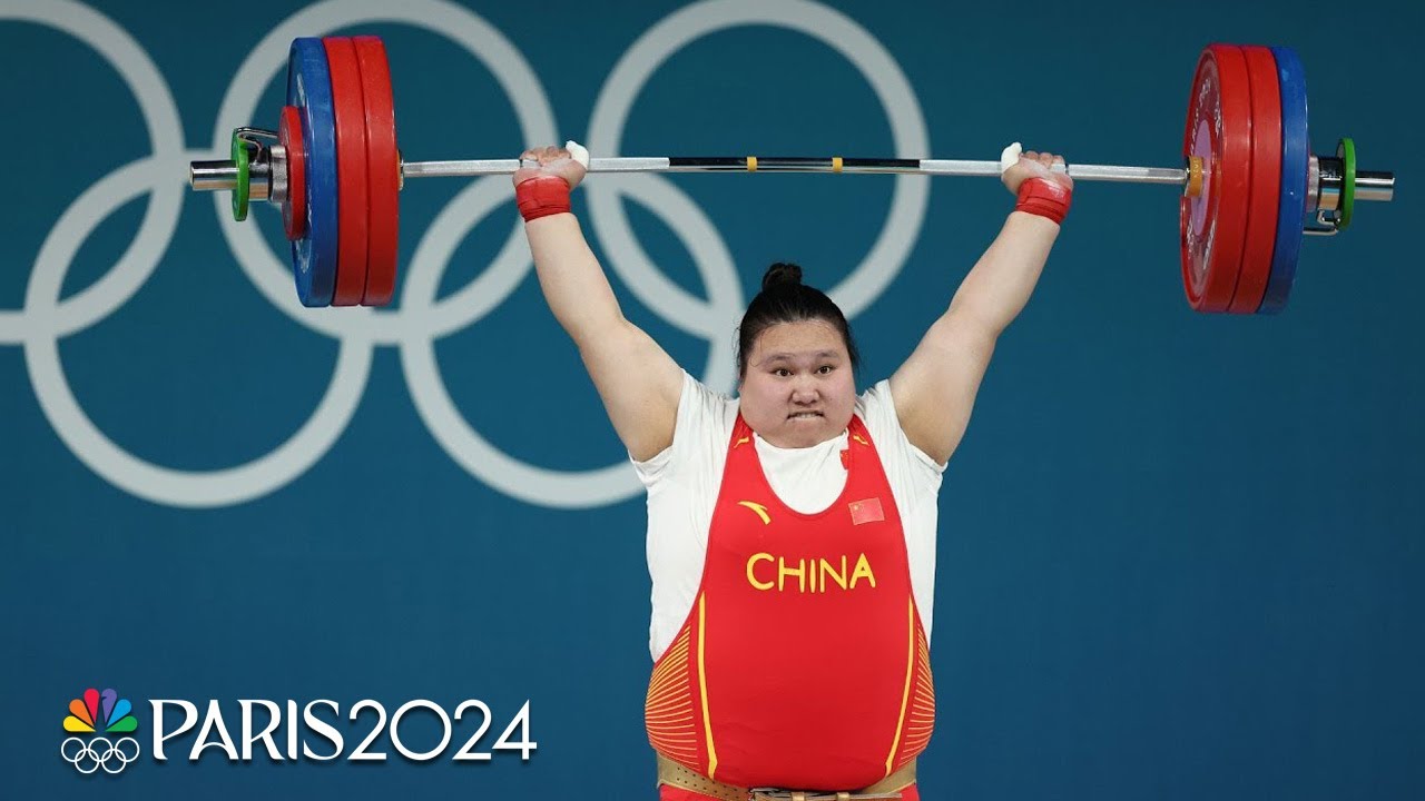 China's Li Wenwen Dominates Women's +81kg Final to Win Weightlifting Gold at Paris Olympics