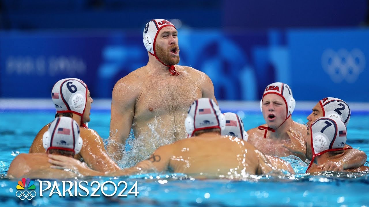 Adrian Weinberg Stands Tall as U.S. Men's Water Polo Secures Bronze in Dramatic Shootout