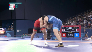 Tazudinov Secures Bahrain's First Wrestling Gold by Pinning Matcharashvili at Paris Olympics