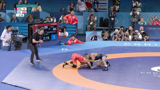 Kiyooka Kotaro Shines with Dominant Victory in Men's 65kg Freestyle Gold Medal Match at Paris Olympics